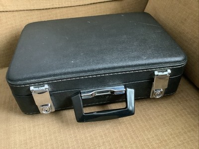 Vintage Late 1960s/Early 1970s Long March 13'' x 9'' Suitcase/Overnight Case