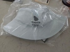 Image of New Adidas Team GB Bucket Hat - Sky Tint Blue - Olympic Games - One Size NWT