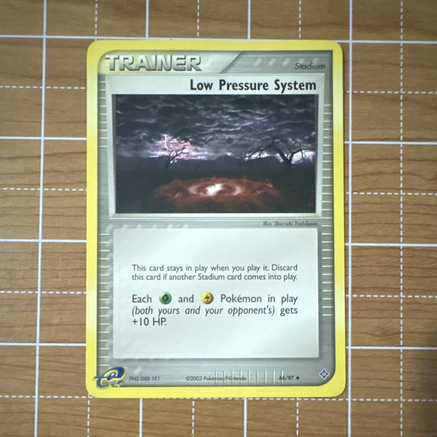 Nintendo Pokémon TCG EX Dragon Low Pressure System 86/97 Uncommon Eng 2003