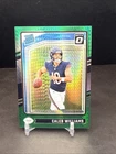 2024 Donruss Optic Caleb Williams #201 Green Hyper Prizm Rated Rookie Bears JB9