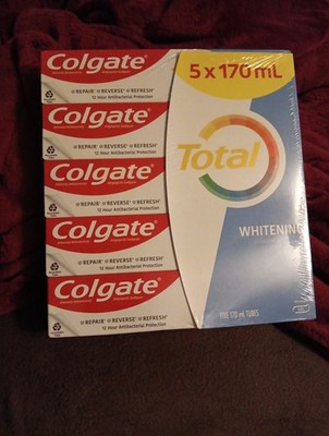 Colgate Total Whitening Gel Toothpaste (6 oz., 5 pk.)
