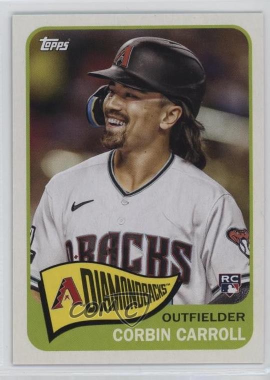 2023 Topps Archives 1965 Topps Corbin Carroll #180 Rookie RC 0wz