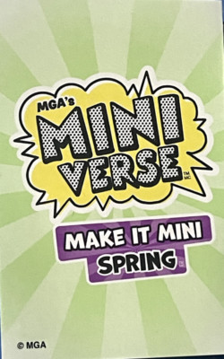 MGA Make It Mini Spring Opened Unused Choose One