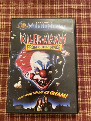 Killer Klowns From Outer Space DVD USED
