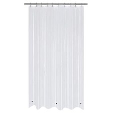 Stall Shower Curtain Liner with 3 Magnets 54 x 78 inch PEVA 8G Thick Heavy ...