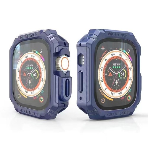 Funda Carcasa Marco Parachoques Resistente Para Apple Watch Ultra 2 49mm 9 8 7 6 5 SE - Imagen 20 de 20