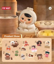 POP MART PUCKY Elf Food Restaurant Series Figure Confirmed Blind Box Toy Doll