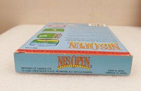 Nintendo NES Open Tournament Golf Video Game CIB Working MARIO Golf Orginal Box