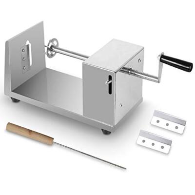 Tornado Potato Spiral Cutter  Manual Stainless Steel Potatoes Twister Slicer