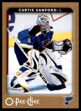 2006-07 O-Pee-Chee Curtis Sanford St. Louis Blues #427