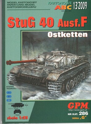 GPM Nr. 286 - StuG 40 Ausf. F , 1:25