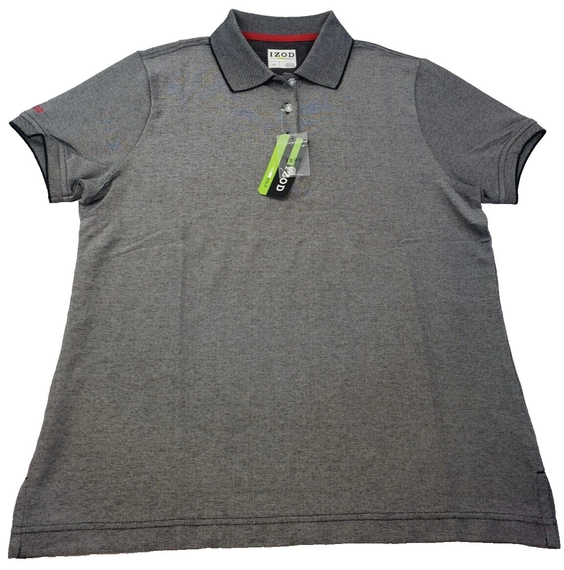 IZOD Poliéster Xadrez Activewear Blusas para mulheres