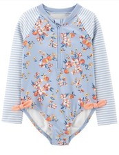 Toddler Girl Floral Print Swimsuit