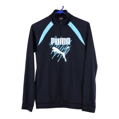 Alter 13-14 Puma Trainingsjacke - XL Navy Polyester