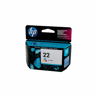 Genuine HP #22 Colour Ink Cartridge C9352AA Colour 170 pages C9352AA ...
