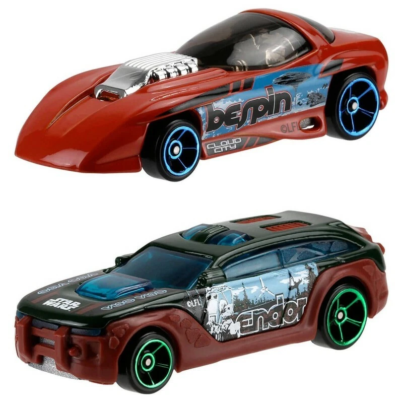 HOT WHEELS-STAR WARS COLLEZIONE VEICOLI-SCALA 1/64 DIE-CAST 6DIVERSI SCELTA-PZ.1 - Immagine 4 di 4
