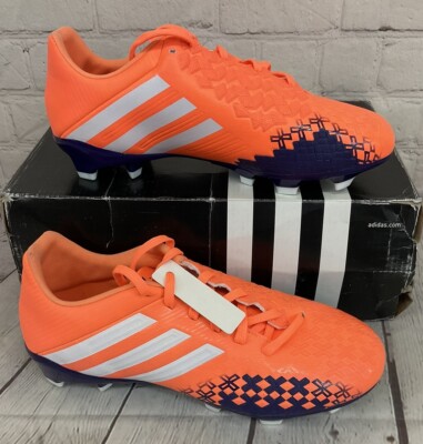 Adidas M21153 P Absolado LZ TRX FG Womens Soccer Cleats Orange White Purple US 5