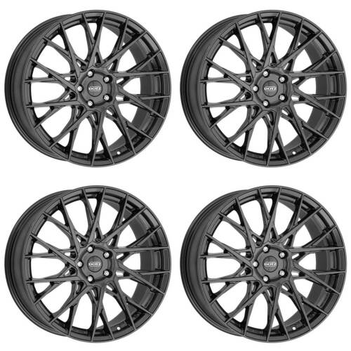 4 Dotz Fuji grey wheels 8.0Jx19 5x112 for Mercedes Benz A B C CLA CLK E GLA GLK - Picture 1 of 10