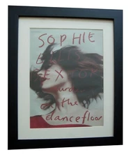 SOPHIE ELLIS BEXTER+Dancefloor+POSTER+AD+ORIGINAL 2001+FRAMED+FAST GLOBAL SHIP