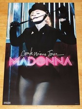 MADONNA PROMO CONFESSIONS TOUR POSTER SM FETISCH GERTE GAY LATEX LEDER