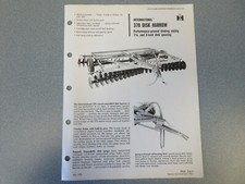 International 370 Disk Harrow 2 Page