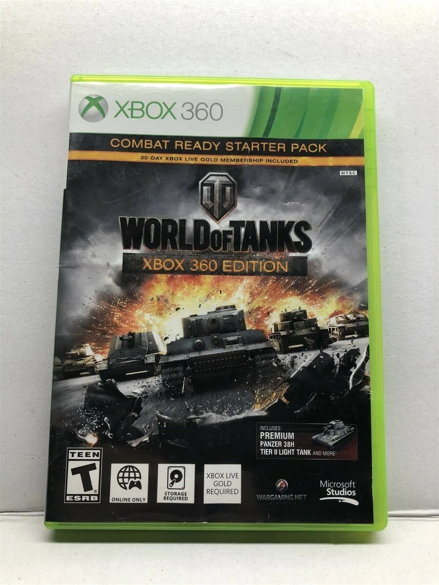 Preços baixos em Microsoft Xbox 360 World of tanks classificação T