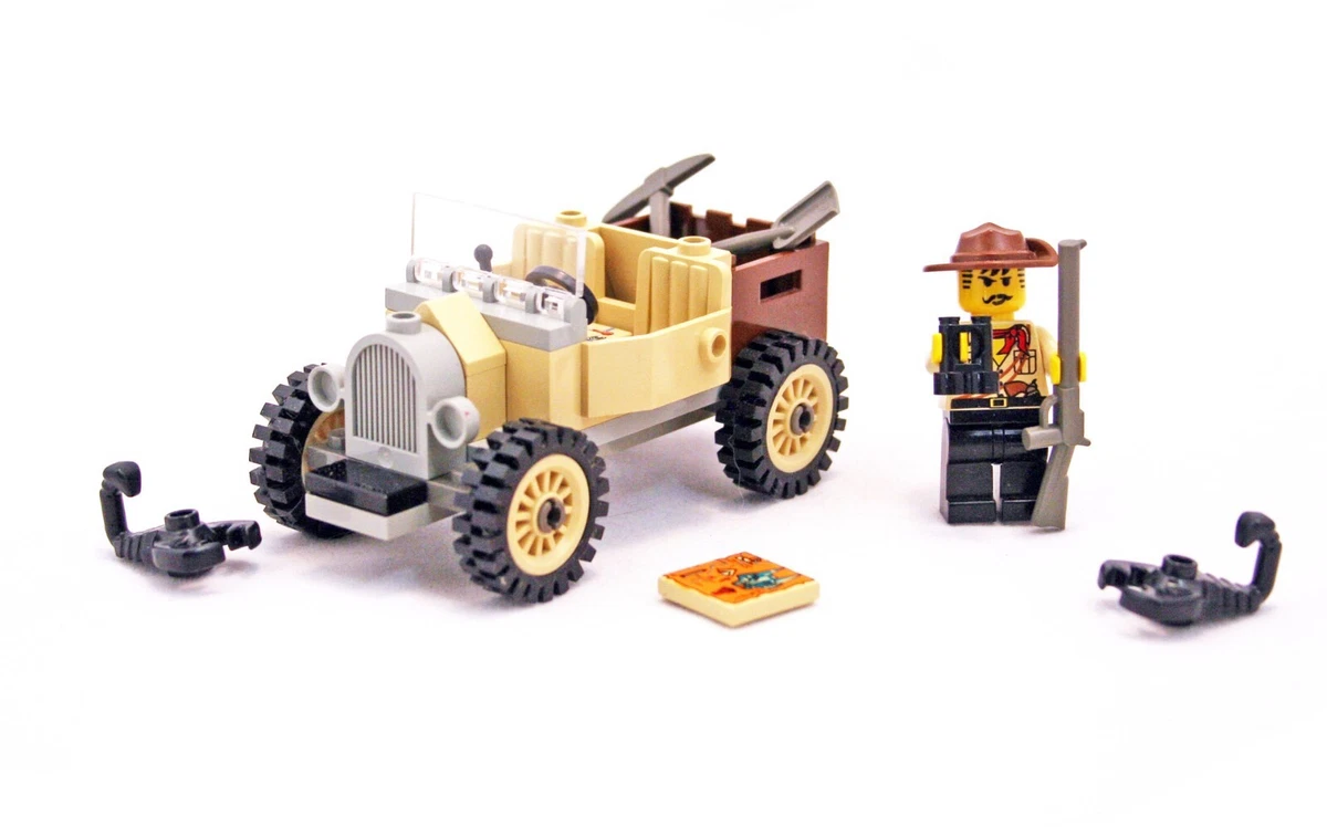 LEGO Adventurers Desert 5918 Scorpion Tracker 1998 complet Set
