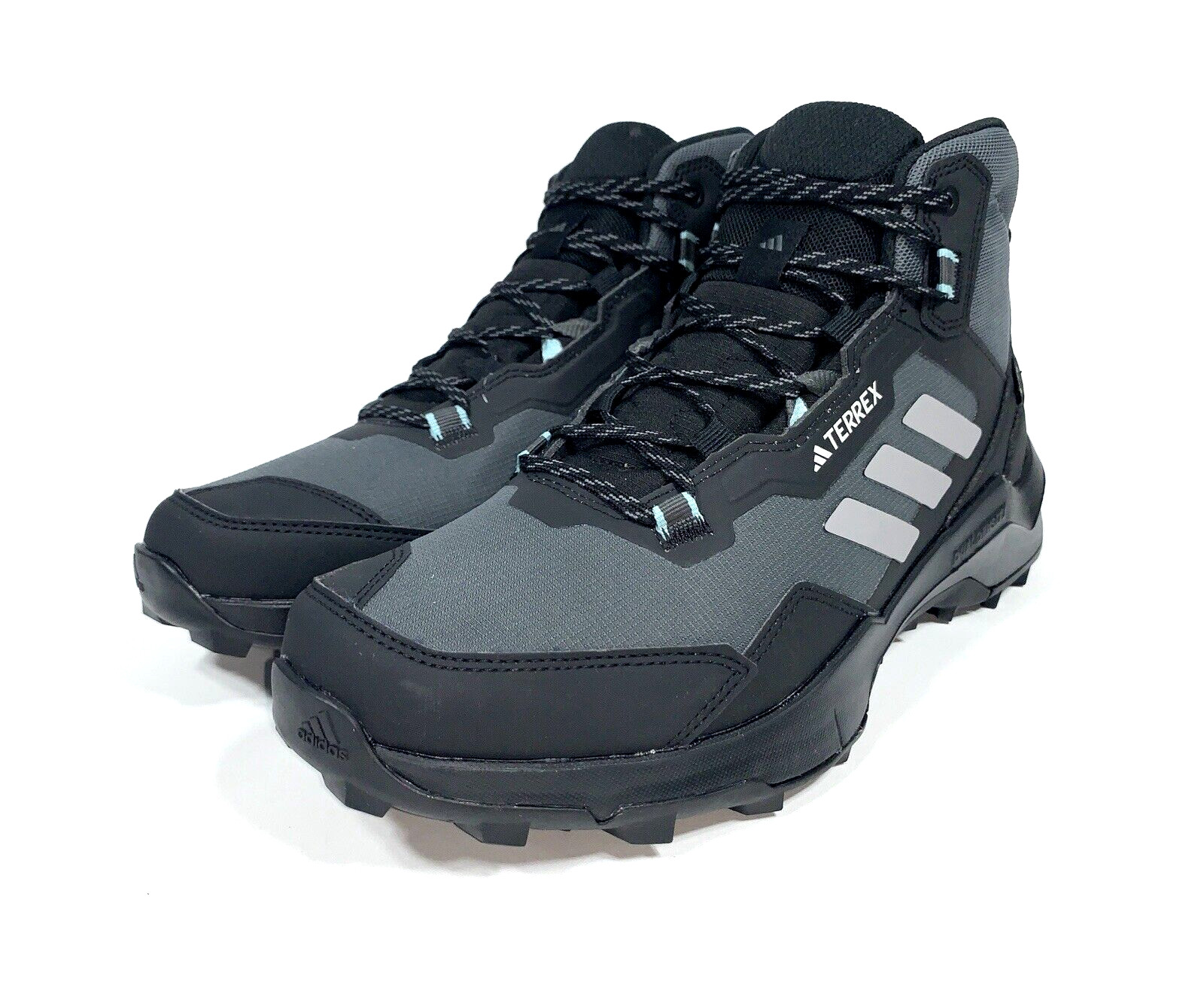 adidas Terrex AX4 Mid Gore Tex Hiking Shoes Gray Black HQ1049 Women 11.5/ Men 10 image 5
