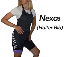 Primal Nexas Halter-Bib Cycling Shorts, Women's M, L, XL, 2XL, 3XL, 4XL, 5XL
