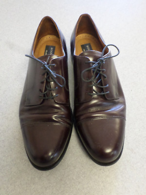 Bostonian Crown Windsor Oxblood Leather Cap Toe Shoes 10 E Bostonian Men main image 2