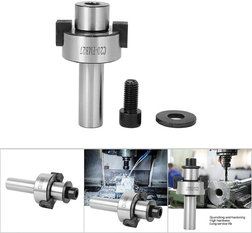 1Pcs C20-FMB27 Milling Machine Tool Holder,For 80mm CNC Face Milling Cutter Head - Picture 6 of 9