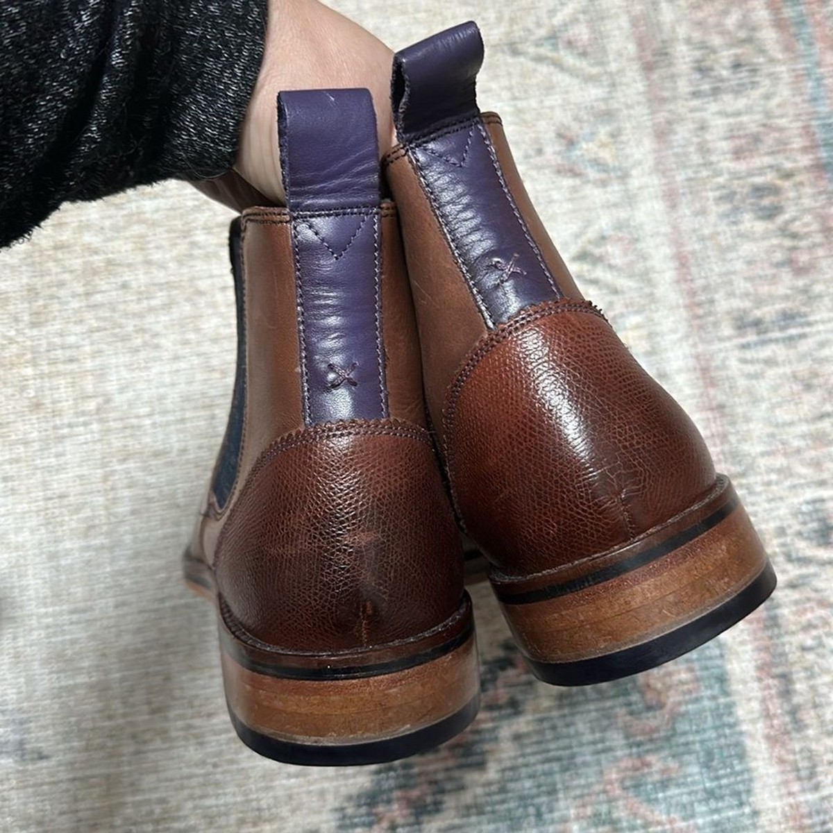 Ted Baker Camroon Leather Chelsea Boots Men display picture 2