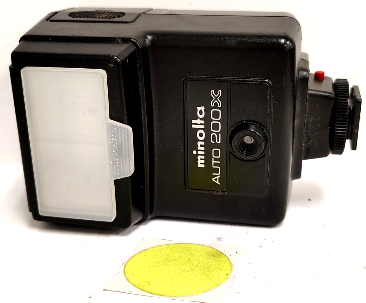 MINOLTA AUTO 200X SHOE MOUNT FLASH 946D | eBay