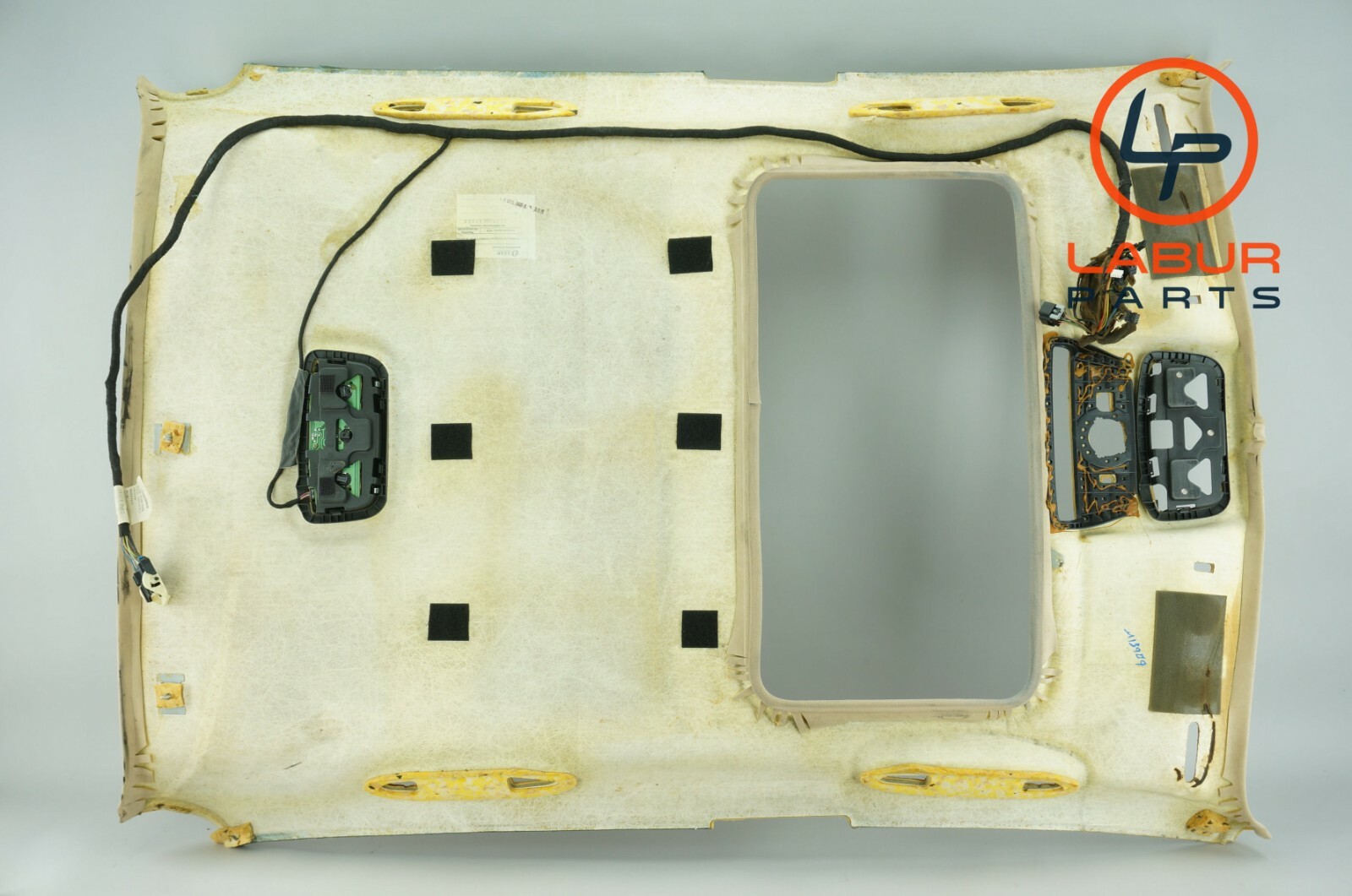 M139 Maserati 03-08 Quattroporte Suede Headliner With Wiring Harness Z1746