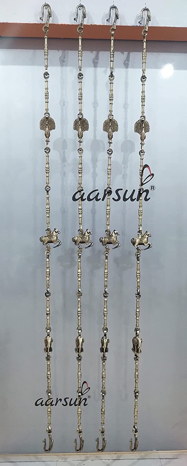 BRASS JHULA SWING PREMIUM CHAIN ROD SET ACCESSORIES eBay