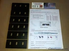 6-PACK, 3/8" Thick SBR Rubber Paddles (no H/W) for our SNOW BLOWER IMPELLER KIT