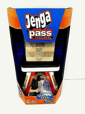 Hasbro Gaming Jenga Pass Challenge 2 Plus Players Ages 8 And Up Brand NEW