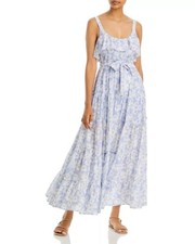 Paige PERIWINKLE Women's Tevin Daisy Print Maxi Dress, US Small