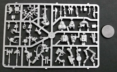 Ork Boyz Nob Power Klaw Bosspole Eavy Choppa Grenades 40K Space Orks Nobz Knives