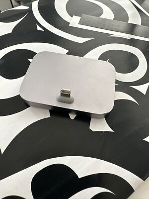 Apple A1717 Lightning Dock for iPhone - Silver | eBay
