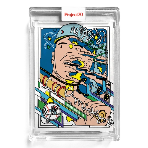 2021 Topps Project 70~2021 Mickey Mantle #157~ By Ermsy PR:5,052
