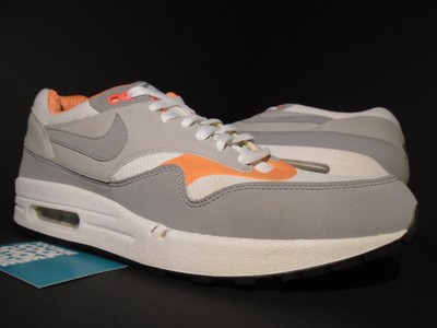 air max 1 orange grey