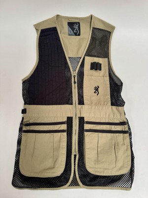 Browning Trapper Creek Trap/Skeet/Sporting Clays Shooting Vest Sage Size Small