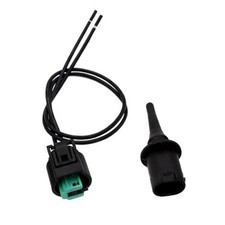 2PCS Outside Ambient Air Temperature Sensor Connector Pigtail Plug, Wire