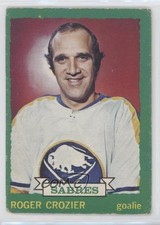1973-74 O-Pee-Chee Light Back Roger Crozier #153 7ez
