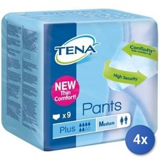 4X Bundle TENA PANTS PLUS