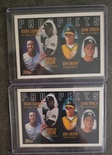 2 1996 TOPPS PROSPECTS CEDENO-GIBSON- GRIEVE- SHANE SPENCER RC'S YANKEES 
