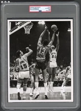 1966 Wilt Chamberlain "Rebound" PSA Type I Photograph 1 by Malcolm Emmons