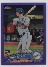 2011 Topps Chrome Retail Purple Refractor /499 Jerry Sands #211 4g8