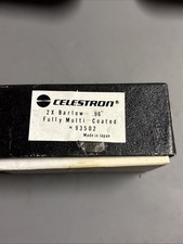 Celestron 2x telescope eyepiece barlow lens 93502